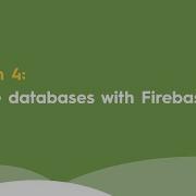 Codoozer Lesson 4 Online Databases With Firebase Firestore