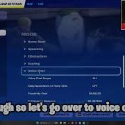 Fortnite Creative How To Turn On Proximity Chat