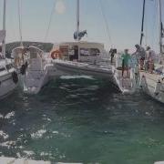Docking Catamaran In 20 Knots Of Cross Wind