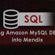 Getting Amazon MySQL DB Data Into Mendix PROLIM