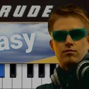 Darude Sandstorm EASY PIANO TUTORIAL