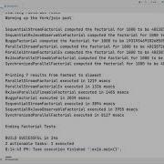 Comparing Sequential And Parallel Algorithms For Computing Factorials With Java