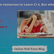 Learn CodeIgniter 4 Course Tutorials Step By Step Course Online Web Tutor CodeIgniter 4