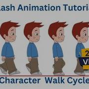 Flash Animation Tutorial Character Walk Cycle Part 1