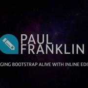 Bringing Bootstrap Alive With Inline Editing