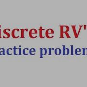 Discrete Random Variables Practice Problems