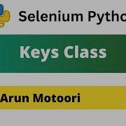 Keys Class In Selenium Python Selenium Python