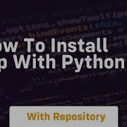 How To Install Pip With Python 2 7