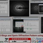 How To Indexing SAED Rings And Spots Diffraction Pattern Using Cspot Software