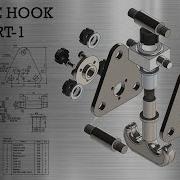 3D Part Modeling Of Crane Hook In Solidworks Part 1