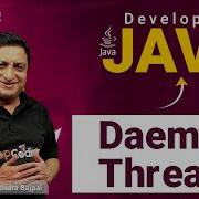 Daemon Thread In Java Service Thread Utility Thread Java For Developers Java Lec83