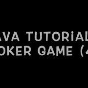 Java Tutorial Poker Game 4