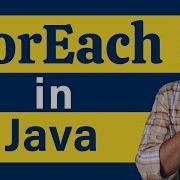 ForEach Method In Java