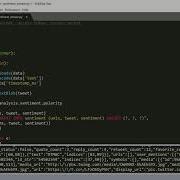 Streaming Tweets And Sentiment Data Visualization GUIs With Dash And Python P 7
