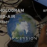 Prototype Touch Hologram In Mid Air Teaser