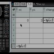Doing Euler S Method In A Spreadsheet On The TI Nspire