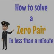 Integers Zero Pair