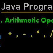 Java Arithmetic Operators Example Learn Coding