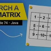 Search A 2D Matrix Leetcode 74 Java