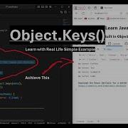 Object Keys Learn Object Methods In Javascript With Real Life Example Bharathedutech