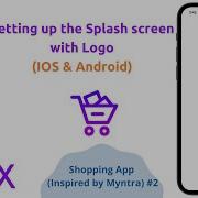 Flutter Setting Up The Splash Screen Shopping App 2