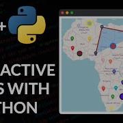 Display Interactive Maps In Python Using Flet Part 1