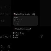 Python Trick Question Can You Guess The Output Coding Python Programmer Pythonlearning