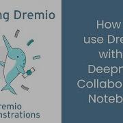 How To Use Dremio With A Deepnote Collaborative Notebook