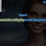Just The Way You Are Capo 3 By Bruno Mars Play Along With Scrolling Chords And Lyrics