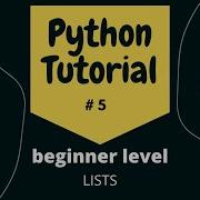 Python Tutorial For Beginners 5 Lists