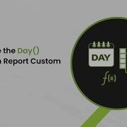 How To Use The Day Function In Report Custom Columns