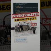 Read Analog Values With ESP32 And A Potentiometer