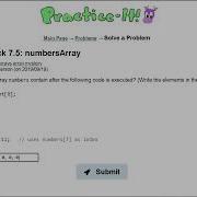 Java Practice It Self Check 7 5 NumbersArray Arrays Array Mystery Array Basics