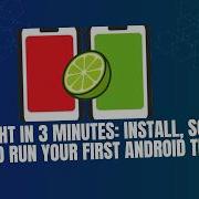Taqwright In 3 Minutes Install Scaffold And Run Your First Android Test