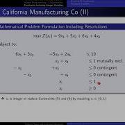 Session 7 IntegerProgramming