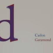 Caslon Vs Garamond