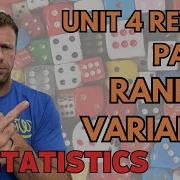 AP Statistics Unit 4 Summary Review Video Part 2 Random Variables