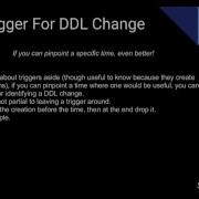 TSQL Create DDL Trigger For Tracking Schema Changes