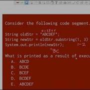 String Methods Java AP Computer Science A