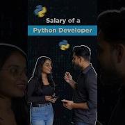 How Much A Python Developer Earn Python Developer Salary In India Shorts Simplilearn