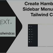 Create Hamburger Sidebar Menu Using Tailwind CSS Just In Time Mode