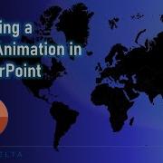 Создание анимации карты с помощью Microsoft PowerPoint