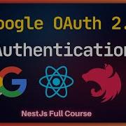 NestJS Google OAuth Authentication React App Full Guide