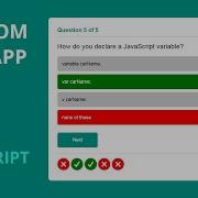 4 Random Quiz Application Using By Html Css Javascript