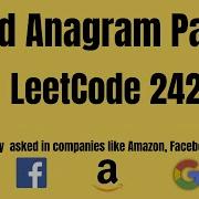 Anagram Of String In Java Part 2 Leetcode 242 Valid Anagram Solution Explained Java