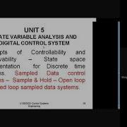 Sample And Hold Closed Loop Control System Example