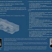 ELEMENTS OF PLANE PROGRESSIVE WAVES PROBABILISTIC AND SPECTRAL CHARACTERISTICS OF IRREGULAR WAVES