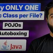 AutoBoxing Abstract Classes POJOs Why Only One Public Class In Java File Java Full Course 18