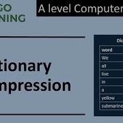 Dictionary Compression