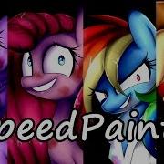 SpeedPaint Mane 6 Creepy Mlp
